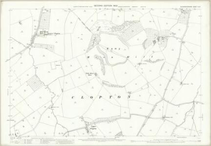 Gloucestershire IV.13 (includes: Admington; Ebrington; Mickleton; Quinton) - 25 Inch Map
