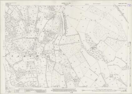 Surrey XXVII.4 (includes: Chelsham; Limpsfield; Oxted; Titsey; Woldingham) - 25 Inch Map