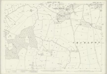 Somerset LXXIII.4 (includes: Charlton Mackrell; Kingsdon; Somerton) - 25 Inch Map