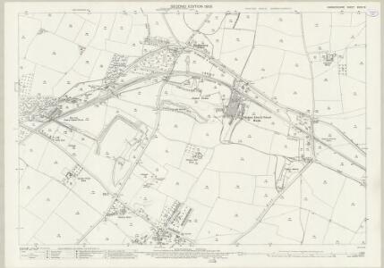 Warwickshire XXXIV.16 (includes: Birdingbury; Leamington Hastings; Long Itchington; Stockton) - 25 Inch Map