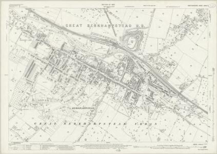 Hertfordshire XXXIII.5 (includes: Berkhampstead Urban; Northchurch) - 25 Inch Map