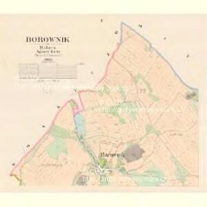 Borownik - m0174-1-001 - Kaiserpflichtexemplar der Landkarten des stabilen Katasters