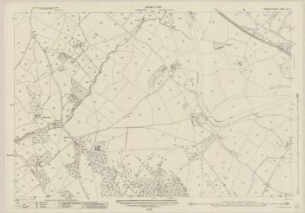 Monmouthshire XII.12 (includes: Llanfoist Fawr; Llanover Fawr) - 25 Inch Map
