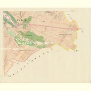 Parfuss (Bosonohy) - m0188-1-005 - Kaiserpflichtexemplar der Landkarten des stabilen Katasters