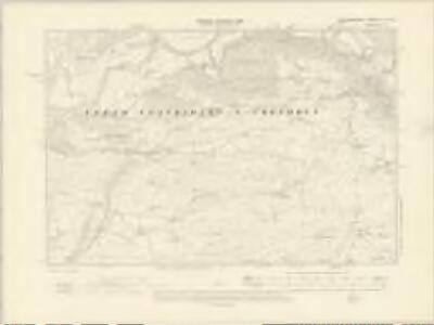 Cardiganshire XI.NW - OS Six-Inch Map