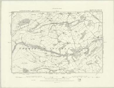 Radnorshire XXIX.NW - OS Six-Inch Map