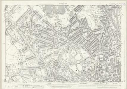 Staffordshire LXII.6 (includes: Tettenhall; Wolverhampton) - 25 Inch Map