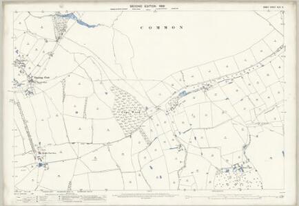 Essex (1st Ed/Rev 1862-96) XLIX.8 (includes: Epping Upland; Nazeing; Waltham Holy Cross) - 25 Inch Map