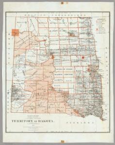 Territory Of Dakota.