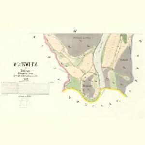 Wickwitz - c8732-1-003 - Kaiserpflichtexemplar der Landkarten des stabilen Katasters