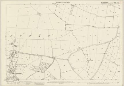 Nottinghamshire XL.12 (includes: Kilvington; Long Bennington; Staunton) - 25 Inch Map