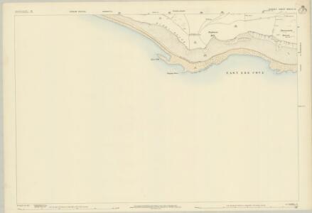 Dorset XXXVII.16 (includes: Chideock; Symondsbury) - 25 Inch Map