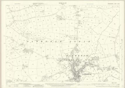 Pembrokeshire XXIX.6 (includes: Crinow; Narberth North; Narberth; Robeston Wathen) - 25 Inch Map