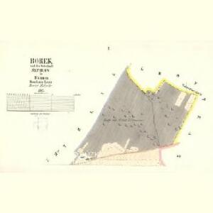 Borek - c8444-1-001 - Kaiserpflichtexemplar der Landkarten des stabilen Katasters