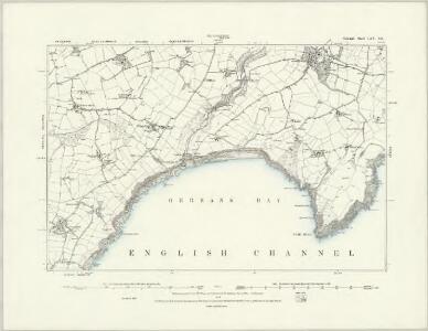 Cornwall LXV.SW - OS Six-Inch Map