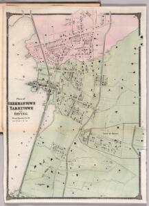 Plan of Beekmantown, Tarrytown and Irving, Westchester County, New York.