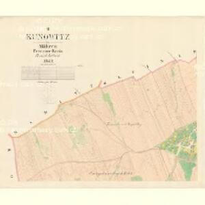 Kunowitz - m1436-1-002 - Kaiserpflichtexemplar der Landkarten des stabilen Katasters