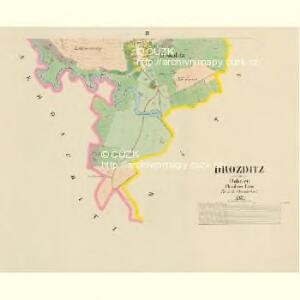 Drozditz - c1540-1-002 - Kaiserpflichtexemplar der Landkarten des stabilen Katasters