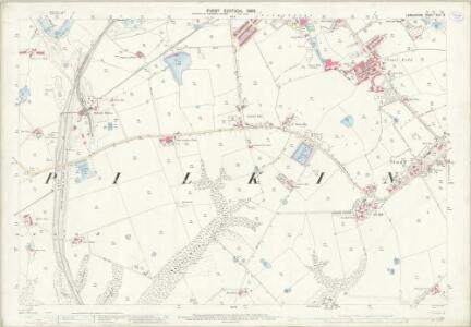 Lancashire XCV.8 (includes: Radcliffe; Whitefield) - 25 Inch Map