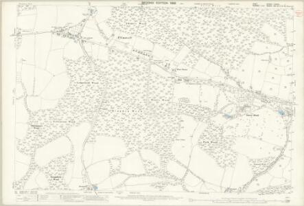 Kent LXXVIII.1 (includes: Etchingham; Hawkhurst; Ticehurst) - 25 Inch Map