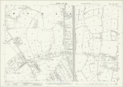Surrey XXXIV.16 (includes: Horley) - 25 Inch Map