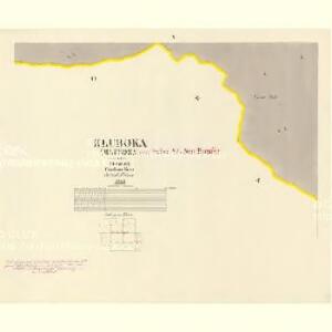 Hluboka - c1887-1-009 - Kaiserpflichtexemplar der Landkarten des stabilen Katasters