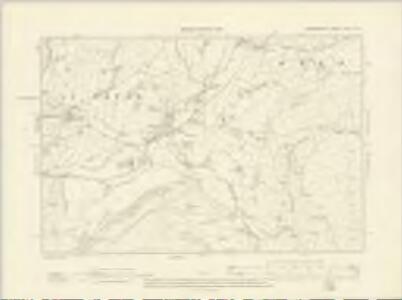 Radnorshire XXVIII.SE - OS Six-Inch Map
