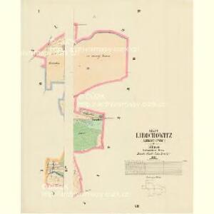 Libochowitz (Libochowic) - c4036-1-001 - Kaiserpflichtexemplar der Landkarten des stabilen Katasters