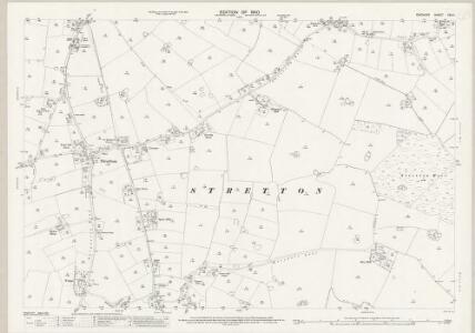 Cheshire XXV.4 (includes: Appleton; Hatton; Stretton) - 25 Inch Map