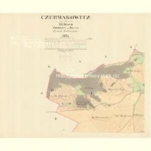 Czermakowitz - m0369-1-001 - Kaiserpflichtexemplar der Landkarten des stabilen Katasters