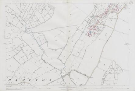 Wiltshire XXXIV.16 (includes: All Cannings; Bishops Cannings; Etchilhampton) - 25 Inch Map