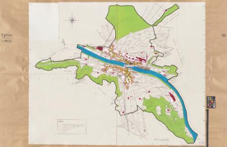 Eglisau: Definition der Siedlungen für die eidgenössische Volkszählung am 01.12.1960; Siedlungskarte Nr. 132