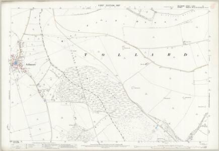 Wiltshire LXXIV.10 (includes: Ashmore; Tollard Royal) - 25 Inch Map