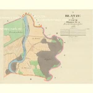 Blatze - m0105-1-004 - Kaiserpflichtexemplar der Landkarten des stabilen Katasters