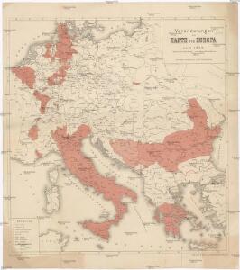 Veränderungen der Karte von Europa seit 1815