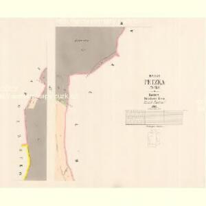 Petzka (Pecka) - c5677-1-003 - Kaiserpflichtexemplar der Landkarten des stabilen Katasters