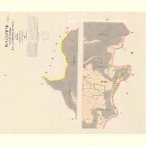 Wolleschno - c5452-1-001 - Kaiserpflichtexemplar der Landkarten des stabilen Katasters