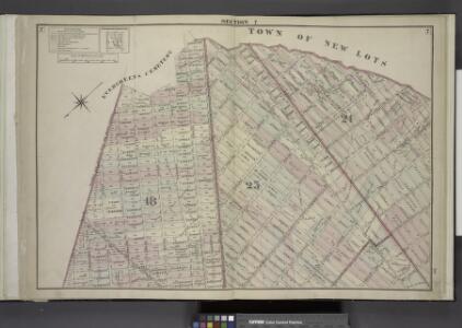 Brooklyn, Double Page Section 7; [Including Wards 18, 24, 25]