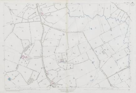 Wiltshire XIV.16 (includes: Broad Town; Clyffe Pypard; Tockenham; Wootton Bassett) - 25 Inch Map