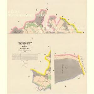 Proboscht - c6099-1-001 - Kaiserpflichtexemplar der Landkarten des stabilen Katasters