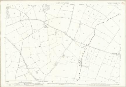 Leicestershire XXVII.3 (includes: Burton and Dalby; Freeby; Somerby; Whissendine) - 25 Inch Map