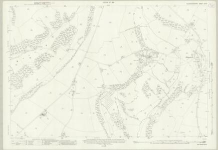 Gloucestershire LVII.9 (includes: Kingscote; Ozleworth; Wotton under Edge) - 25 Inch Map