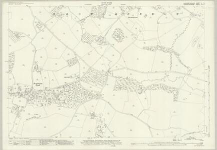 Gloucestershire X.11 (includes: Bromsberrow; Dymock; Redmarley Dabitot) - 25 Inch Map