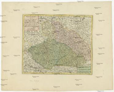 Nieuwe kaart van t koninkryk Bohemen, thertogdom Silesien, markgraafschap Moravien en Lusatien