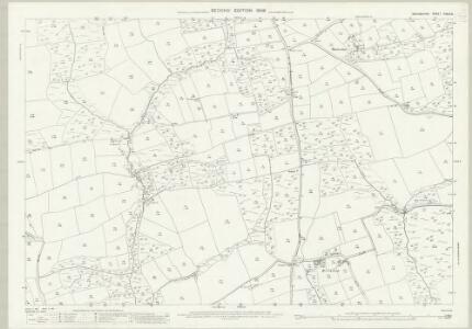 Devon XXXIX.6 (includes: Abbots Bickington; Bradworthy; Sutcombe; West Putford) - 25 Inch Map