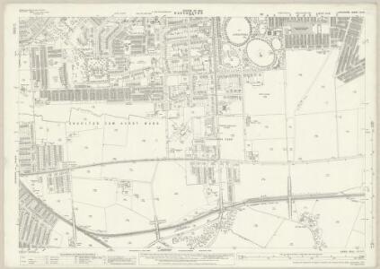 Lancashire CXI.2 (includes: Manchester; Stretford) - 25 Inch Map