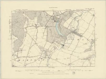 Dorset XXV.NW - OS Six-Inch Map
