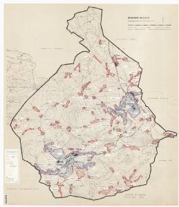 Bubikon: Definition der Siedlungen für die eidgenössische Volkszählung am 01.12.1970; Siedlungskarte