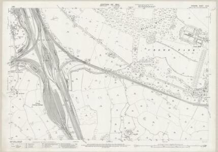 Cheshire LVI.12 (includes: Basford; Crewe; Monks Coppenhall; Shavington cum Gresty; Weston) - 25 Inch Map