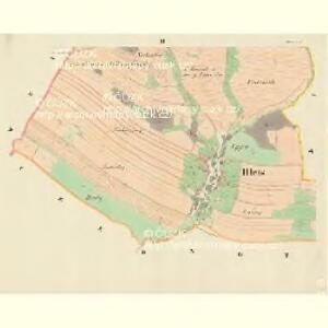 Hleis (Hlužow) - m0729-1-002 - Kaiserpflichtexemplar der Landkarten des stabilen Katasters